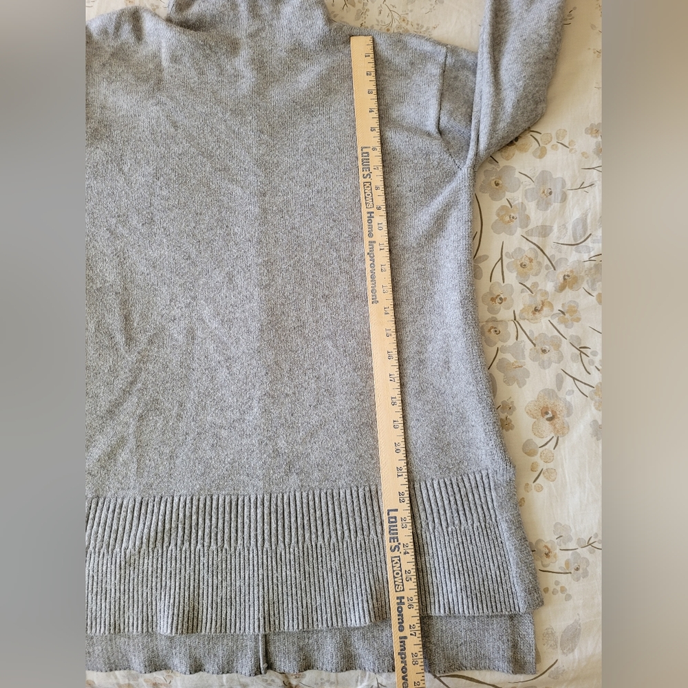Anthropologie Moth Gray Oversized Sweater - image 6